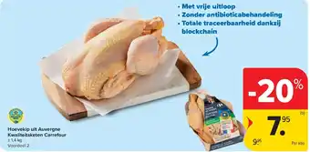 Carrefour Hoevekip uit Auvergne Kwaliteitsketen Carrefour aanbieding