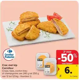 Carrefour Croc met kip Carrefour aanbieding