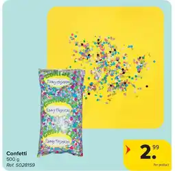 Carrefour Confetti aanbieding