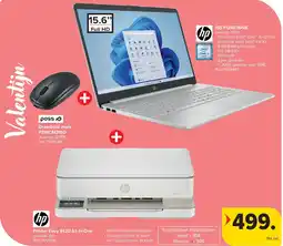 Carrefour HP 15S-FQ5036NB + Draadloze muis PSWCM3160 + Printer Envy 6120 All-in-One aanbieding