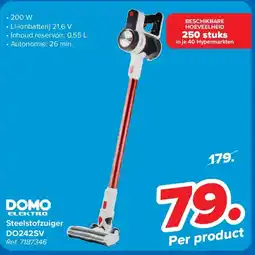 Carrefour Steelstofzuiger DO242SV aanbieding