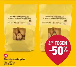 Delhaize Bloemige aardappelen aanbieding