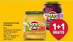 Delhaize Groenten of fruit in bokaal aanbieding