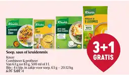 Delhaize Soep, saus of kruidenmix aanbieding