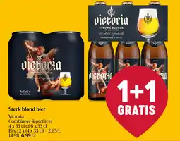 Delhaize Sterk blond bier aanbieding