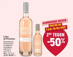 Delhaize Côtes de Provence aanbieding