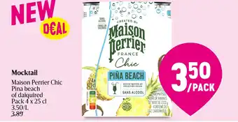 Delhaize Mocktail aanbieding