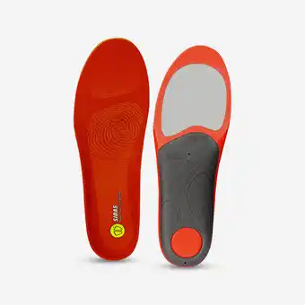 Decathlon Inlegzolen voor skischoenen Winter 3 Feet lage voetboog aanbieding