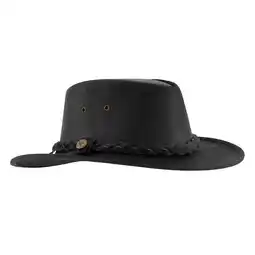 Decathlon MGO country hat - Leren western hoed aanbieding