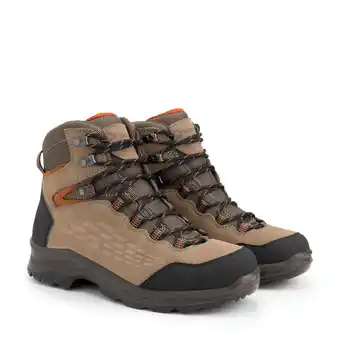 Decathlon Wandelschoen Outdoor Heren Leer Trekking - Aborg aanbieding