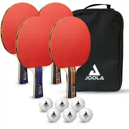 Decathlon Tafeltennis-set Ping Pong Family Advanced (4 Bats/6 Ballen) aanbieding