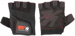 Decathlon Women's Fitness Gloves - Black/Red Stitched aanbieding