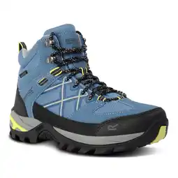 Decathlon Dames Samaris III Wandelschoenen (Koronetblauw/Lime Punch) aanbieding