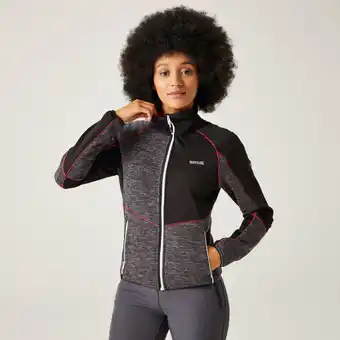 Decathlon De Lindalla VII wandelfleece met volledige rits voor dames aanbieding