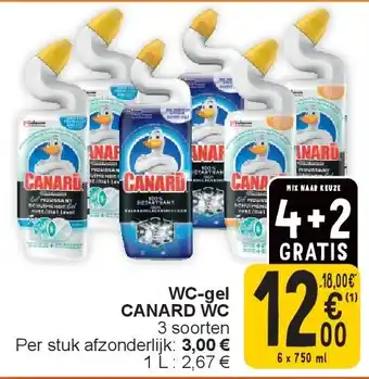 Cora WC-gel CANARD WC aanbieding