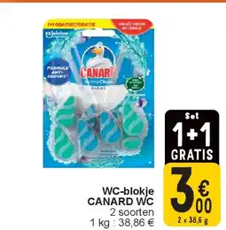 Cora WC-blokje CANARD WC aanbieding