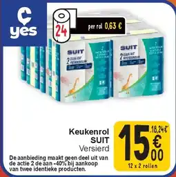 Cora Keukenrol SUIT aanbieding