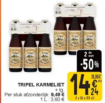 Cora TRIPEL KARMELIET aanbieding