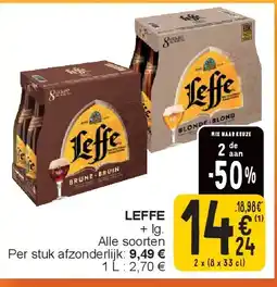 Cora LEFFE aanbieding