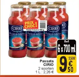 Cora Passata CIRIO aanbieding