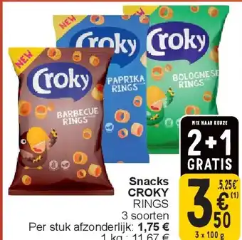 Cora Snacks CROKY aanbieding