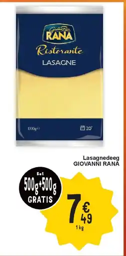 Cora Lasagnedeeg GIOVANNI RANA aanbieding