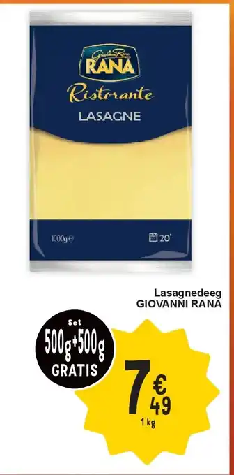 Cora Lasagnedeeg GIOVANNI RANA aanbieding