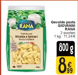 Cora Gevulde pasta GIOVANNI RANA aanbieding