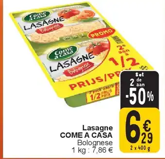 Cora Lasagne COME A CASA aanbieding