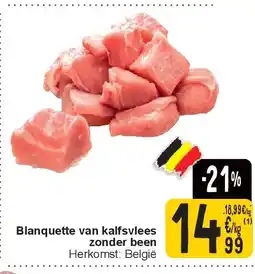 Cora Blanquette van kalfsvlees zonder been aanbieding