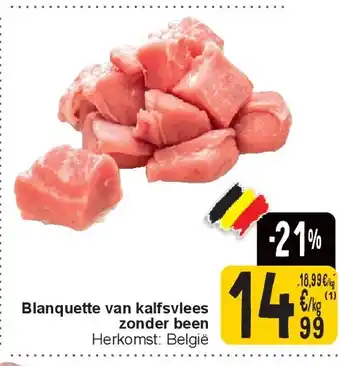 Cora Blanquette van kalfsvlees zonder been aanbieding