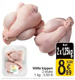 Cora Witte kippen aanbieding