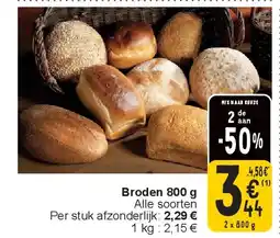 Cora Broden 800 g aanbieding