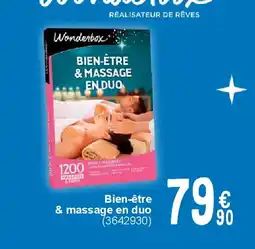 Cora Bien-être & massage en duo aanbieding