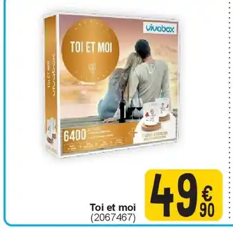 Cora Toi et moi aanbieding