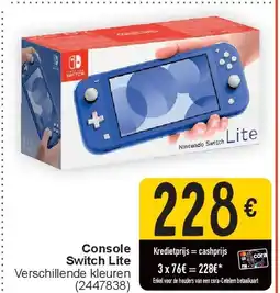 Cora Console Switch Lite aanbieding