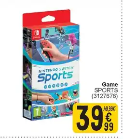 Cora Game SPORTS aanbieding