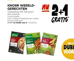 Jumbo Knorr wereldgerechten aanbieding