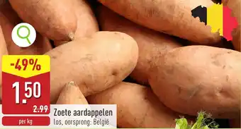 ALDI Zoete aardappelen aanbieding