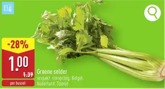 ALDI Groene selder aanbieding