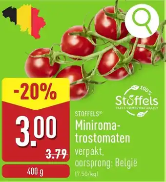 ALDI Miniroma trostomaten aanbieding