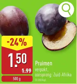 ALDI Pruimen aanbieding