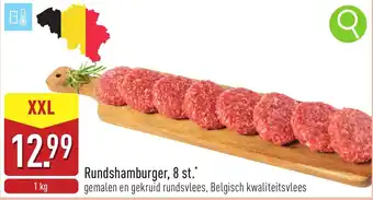 ALDI Rundshamburger aanbieding