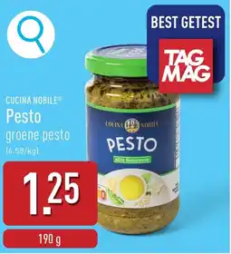 ALDI Pesto groene pesto aanbieding