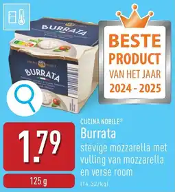 ALDI Burrata aanbieding