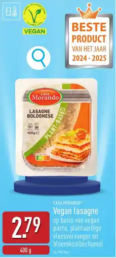 ALDI Vegan lasagne aanbieding