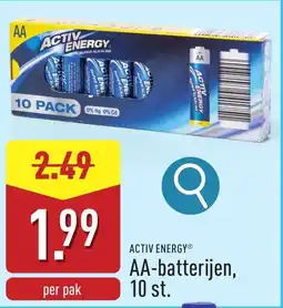 ALDI AA batterijen aanbieding