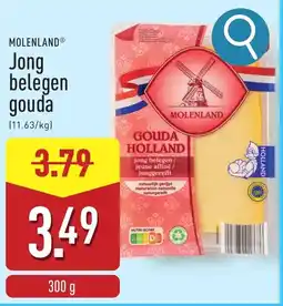 ALDI Jong belegen gouda aanbieding