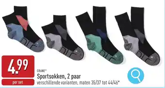 ALDI Sportsokken aanbieding