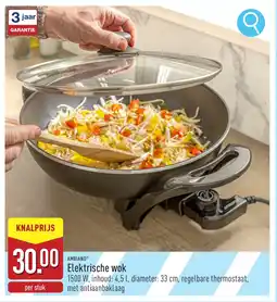 ALDI Elektrische wok aanbieding